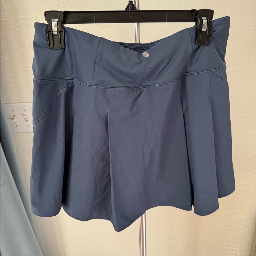 CALIA by Carrie Underwood Navy Blue Active Mini Skort - Picture 2 of 4
